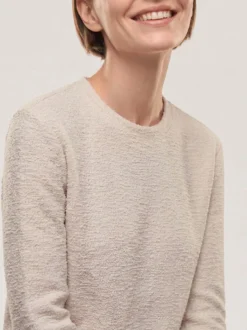 Shirt in Boucleoptik