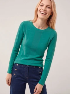 Shirt in Feinstrickoptik
