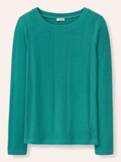 Shirt in Feinstrickoptik