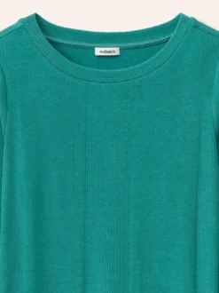 Shirt in Feinstrickoptik