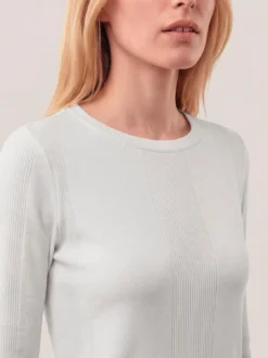 Shirt in Feinstrickoptik