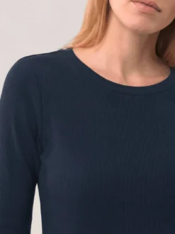 Shirt in Feinstrickoptik