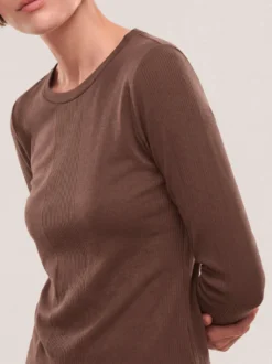 Shirt in Feinstrickoptik