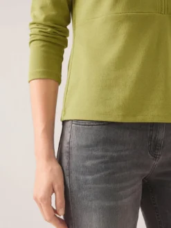 Shirt mit Reißverschluss
