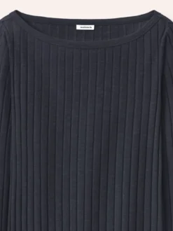 Shirt mit Rippenstruktur LA