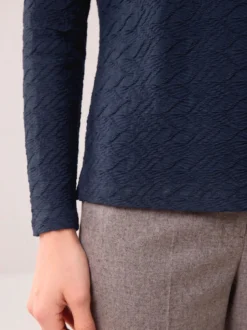 Shirt mit Struktur