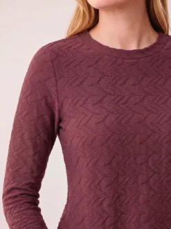 Shirt mit Struktur