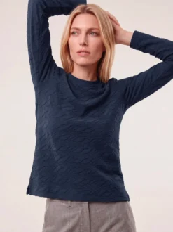Shirt mit Struktur