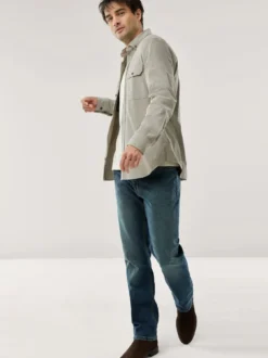 Soft-Cord Overshirt