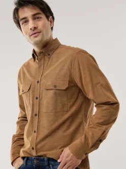 Soft-Cord Overshirt