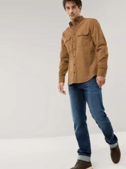 Soft-Cord Overshirt