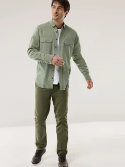 Soft-Cord Overshirt