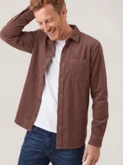 Soft-Cord Overshirt