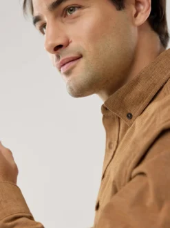Soft-Cord Overshirt