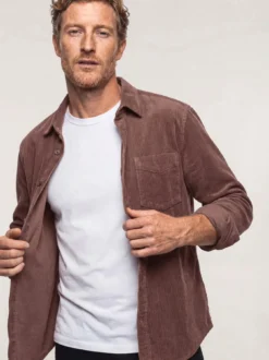 Soft-Cord Overshirt
