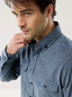 Soft-Cord Overshirt