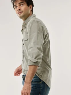 Soft-Cord Overshirt