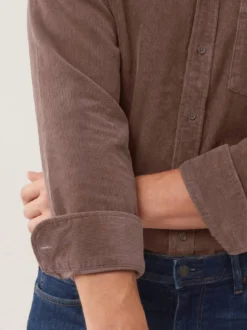Soft-Cord Overshirt