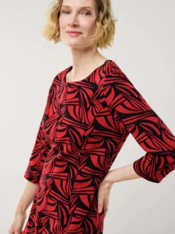 Softjersey-Jacquardkleid
