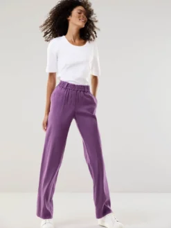 Softleinenmix-Hose Marlene