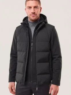 Softshelljacke mit Aussenweste