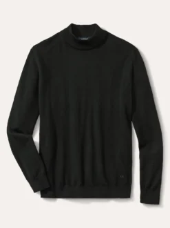 Stehbund-Pullover Merino Extrafein