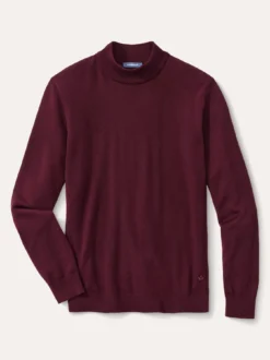 Stehbund-Pullover Merino Extrafein