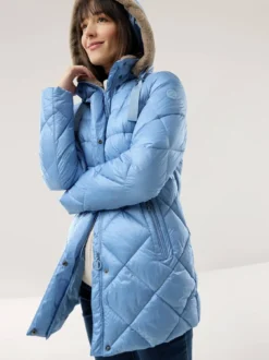 Steppjacke Kuschelkragen