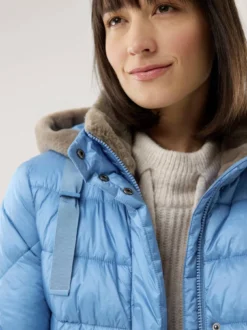 Steppjacke Kuschelkragen
