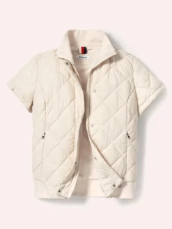 Steppweste Hoodie