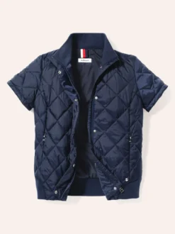 Steppweste Hoodie