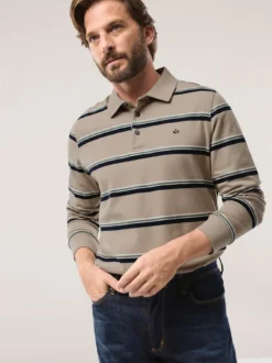 Streifen Polo