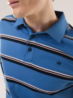 Streifen Polo