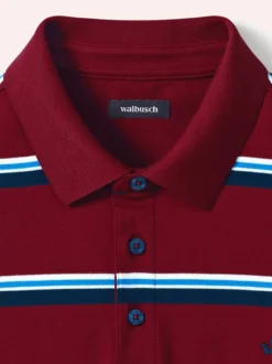 Streifen Polo