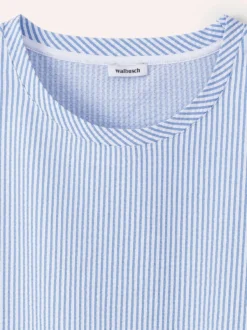 Streifenshirt Seersucker