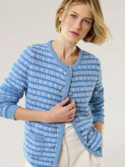Strickjacke Bändchengarn