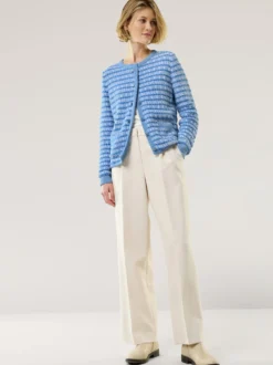Strickjacke Bändchengarn