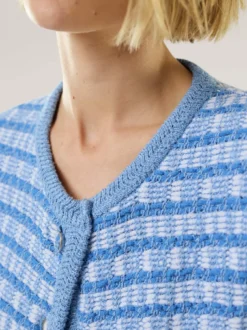 Strickjacke Bändchengarn