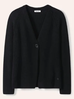 Strickjacke in Patentstrick