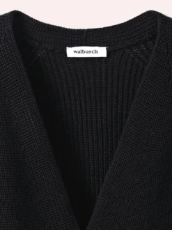 Strickjacke in Patentstrick
