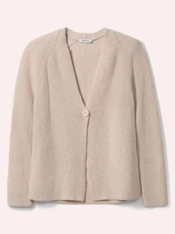 Strickjacke in Patentstrick