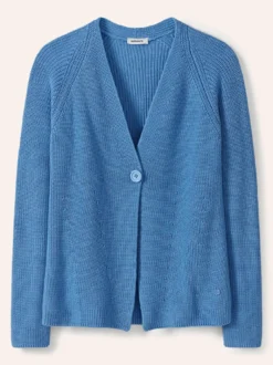 Strickjacke in Patentstrick