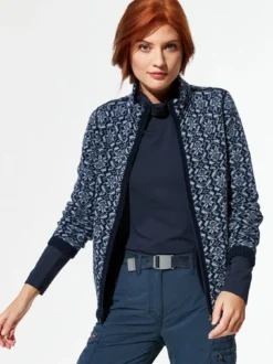 Strickjacke Stern