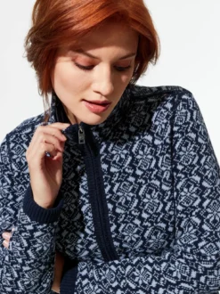 Strickjacke Stern