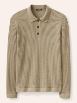 Strickpolo aus Baumwolle