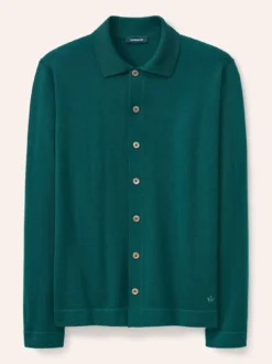 Strickpolo aus Merinowolle