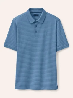 Strukturiertes Polo mit Kurzarm
