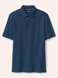 Strukturiertes Polo mit Kurzarm
