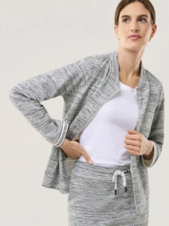 Struktur Jersey Jacke