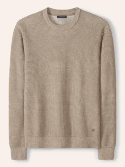Strukturpullover Bicolor